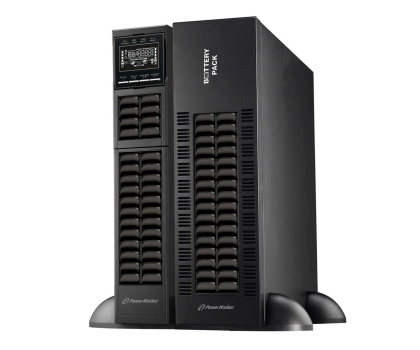 UPS (zasilacz awaryjny) POWERWALKER UPS ON-LINE 6000VA RMG PF1 złącze teminalowe IN/OUT, 2U+ Baterie3U LCD VFI 6000 RMG